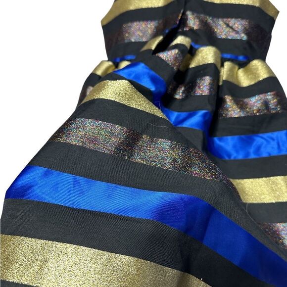 Gymboree Striped Sparkle Holiday Dress Size 5 - Picture 8 of 13